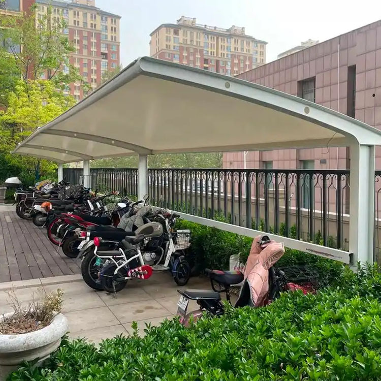 昭觉县膜结构电动车棚